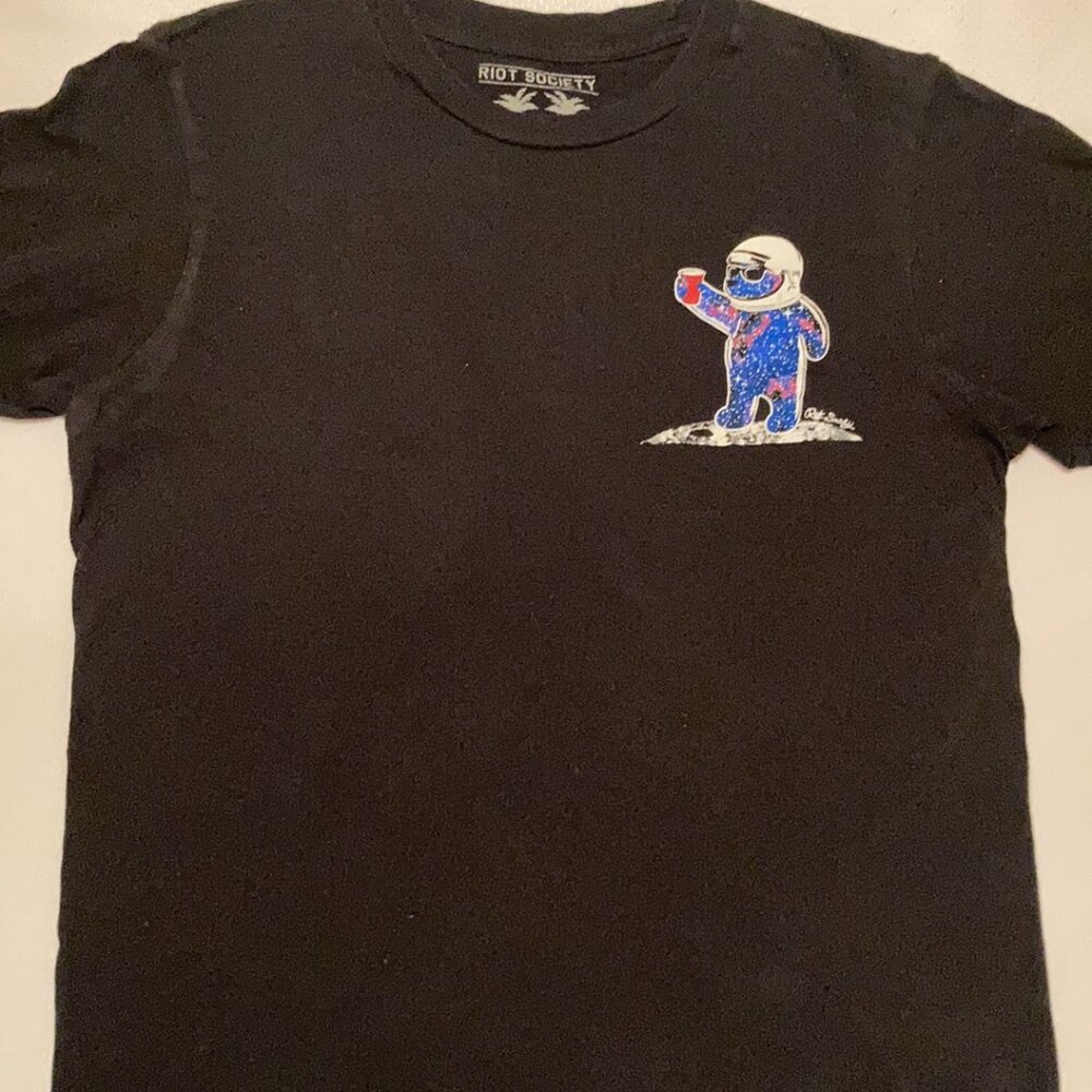Riot Society Space Bear w/ Solo Cup Tee